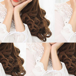 Vogue Lady Hairpiece Short Wavy Curly Claw Hair Ponytail Clip-on Hair Extensions