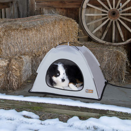Outdoor Heated Pet Shelter - Pet Thermo Tent - K&H Pet Products