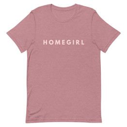 Home Girl Peach Font Short-Sleeve Unisex T-Shirt