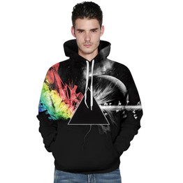 Pkorli Pink Floyd Sweatshirt 3d Spacce Printed Men Hoodies PINK FLOYD THE DARK SIDE OF THE MOON Sweatshirts Oversized Hoodie