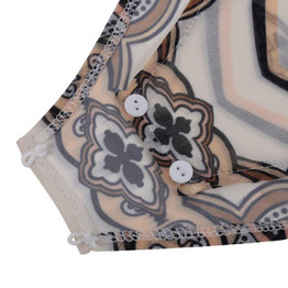 Fashion Bodysuits Romper Women Lace Sexy See Through Jumpsuit