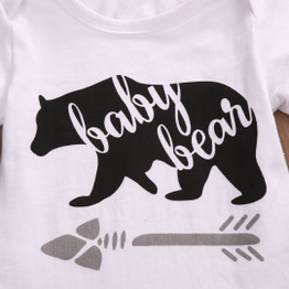 Cotton Newborn Infant Kids Baby Boy Girl Romper Jumpsuit Clothes Outfit Baby Bear Toddler Children Rompers