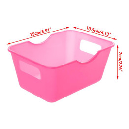 Home Office Desktop Storage Organizer Sundries Storage Box Cabinet Underwear Storage Basket Makeup Container Boxes #20/17W