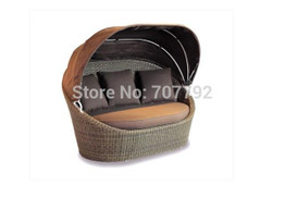 2017 NEW!OUTDOOR Furniture Wicker Daybed with 100% Covered Cushions