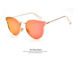 2017 new women's sunglasses women sun glasses Vintage retro big frame Brand design Metal mirror lens oculos de sol feminino