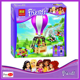 BELA 10546 compatible with legoe bricks girl Friends Heartlake Hot Air Balloon s Building Blocks DIY Bricks toys Gift 41097