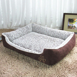 Actionclub Dog Bedding Beds Soft Material Pets Beds Soft House For Plus Dog Large Size Pet Cats Mats Beds Pet Products Washable