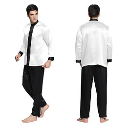 Lilysilk Men's Luxury Silk Pajamas - 22 Momme Long Sleeve Set