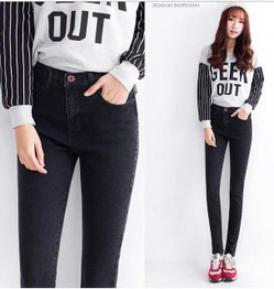 New high Elastic Slim Denim Pencil Jeans Long Women Jeans Plus Sizes Pencil Pants Trousers Skinny high waist jeans Woman