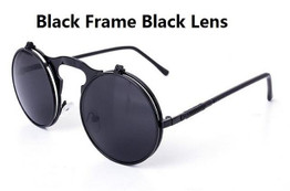 Steampunk Sunglasses Men Luxury Brand Designer 2017 Steam Punk Round Sun Glasses For Men's Hippie Vintage Retro Goggles AT1702G