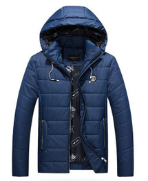 UNCO&BOROR new 2017 spring autumn Windproof Breathable Warm Jacket Winter Men Coat Casual Clothing Outwear parka hooded M888