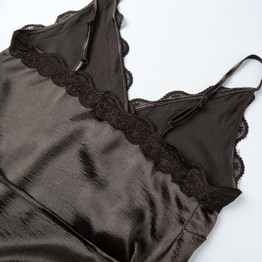 Anself Sexy Club Dress 2017 Deep V Neck Summer Slip Bodycon Dress Women Spaghetti Strap Lace Party Dresses Beach Vestidos