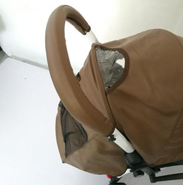 Pram Stroller Handle Accessories yoya Baby Stroller Armrest PU Protective Case Cover For Armrest Covers Handle YOYO Wheelchairs