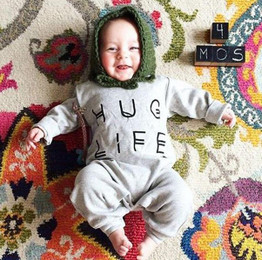 Autumn 2016 fashion baby boy clothes long sleeve baby rompers newborn cotton baby girl clothing jumpsuit infant clothing