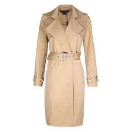 HDY Haoduoyi Fashion Drawstring Coats Women Long Sleeve Female Longline Outwear Solid Turn-down Collar Ladies Trench Coats