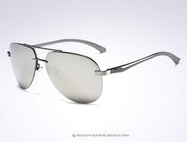 HD Brand Design Aluminum Magnesium Polarized Sunglasses Men Driver Mirror Sun glasses Male Fishing Female Outdoor Sports Eyewear