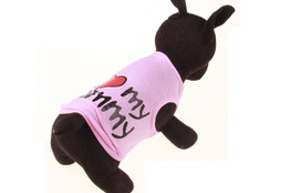 New Cute Pet Dog Clothes Fashion T-shirt Soft Dogs Clothes Pet Clothing  Small Pets Summer Cotton Shirt Casual Coats
