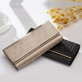 FOXER Brand Women Leather Wallet Women's Fashion Casual Cluth Purse Luxury Wallet &amp; Purse Wallets For Women