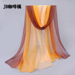 2017 Fashion Summer silk Scarf shawl hijab Polyester Chiffon Silk Scarves Wraps For Women Brand Foulard Femme
