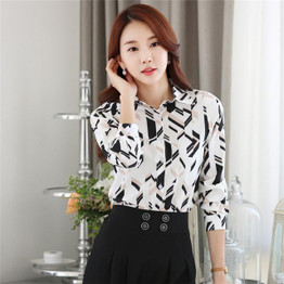 2017 Fashion New Women Blouse Shirt Plus Size Spring Summer Vintage Clothing Blusas Feminina Tops Tee Chiffon Chemise Femme