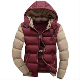 New 2017 Brand Winter Jacket Men Warm Jacket Casual Parka Men Padded Winter Jacket Casual Handsome Winter Coat Men