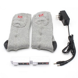 Health electric heated socks warming elastic sock indoor and outdoor