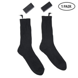 Electric warming sock sport ski heated socks thermal cotton for winter