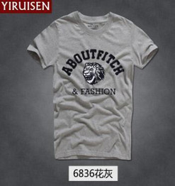 Mens T Shirts Fashion 2016  short Sleeve T Shirt Men Brand 100% Cotton O-neck T Shirt Autumn Clothing Casual Free shipping