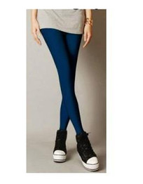 MeiL 2017 Sexy Solid Candy Neon Leggings Plus Size Women's Leggings High Stretched Elastic Leggings Fitness Ballet Dancing Paint