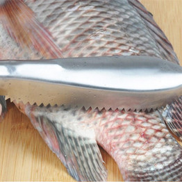Cooking Tools Fish Cleaning Knife Skinner Fish Skin Scraper Stainless Steel Fish Scales Fishing Cleaning Remover Kitchen Gadget