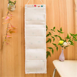 Home Wider 5 Pocket Wall Hanger Hanging Bag Door Wall Holder Shoe Storage Organizer Closet sep928 Drop Shipping