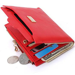 Mara's Dream Designer Slim Women Wallet Thin Zipper Ladies PU Leather Coin Purses Female Purse Mini Clutch Cheap Womens Wallets