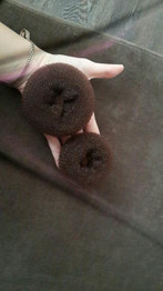 LNRRABC   Ball Elastic Hair Bands Ladies Girls Headwear Disk Donuts Dish Hair Hairdressing Tools For Women Hair Accessories