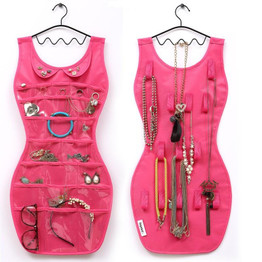 LKQBBSZ Hanging Jewelry Display Holder Storage Bracelet Earring Ring Pouch Organizer Jewelry Necklace Bag