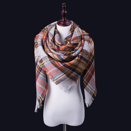 2017 Fashion Warm Winter Scarf For Women Scarf Luxury Brand Cashmere Wrap Scarf Women Blanket Pashmina Shawl Drop Shipping