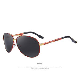 MERRY'S Design Men Classic Brand Aviation Sunglasses HD Polarized Aluminum Driving Luxury Sun glasses S'8766