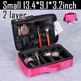Felicity Makeup Bag Organizer Professional Makeup Box Artist Larger Bag Cute Suitcase Makeup Boxes Travel Cosmetic Pouch Handba
