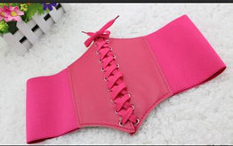 Free shipping new jewelry Fashion cummerbunds wind rope waist decoration wide noble leather cummerbund elastic strap belt women