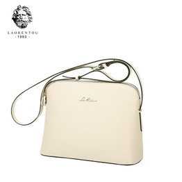 LAORENTOU 100% Genuine Leather Messenger Bags For Women Bag Fashion Women Crossbody Bag Ladies Luxury Design Women Shoulder Bag