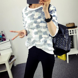 LAISIYI New 2017 Women Cute Print Hoodies Spring Autumn Long Sleeve Casual Sweatshirts Moleton Feminine Oversize LYHO1086