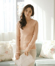 autumn women fashion turtleneck pullovers Sweaters lady casual pullovers Sweaters