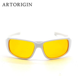 Brand AREORIGIN Hot Sale Night Driving glasses Anti Glare Glasses For Safety Driving Sunglasses Yellow Lens Night Vision Goggles