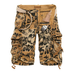 MISNIKI 2017 Summer New Military Cargo Shorts Men Casual Camouflage Mens Beach Shorts (Asian Size)