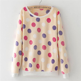 2017 New Women Cute Print Hoodies Spring Autumn Long Sleeve Casual Sweatshirts Moleton Feminine Oversize