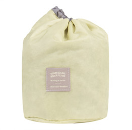 Brand Make Up Bag Women Brush Necessaries Cosmetic Bag barrel shaped Travel Toiletry Storage Box Makeup Bag Wash Organizer Cases