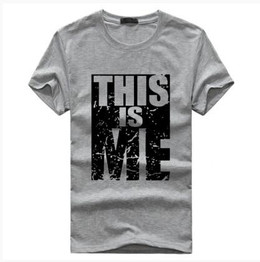 Brand Clothing Men T-shirt Swag T-Shirt Men 95% Cotton Print Men T shirt Homme Fitness Camisetas Hip Hop tshirt Men