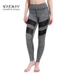 S-XL Women's Leggings Fashion Big Size Mesh Patchwork Leggings Female Elastic Fashion Workout Sportwear Leggings Women Summer