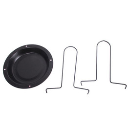 2017 New Non-strick Upright Vertical Chicken Roasting Poultry BBQ Roaster Tray Rack Bowl