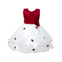 Fashion Baby Girls Flower Princess Tutu Dress Toddler Wedding Party Pageant Butterfly Dresses