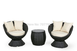 2017 Rattan Synthetic Furniture for Garden Poly Sofa Chair set